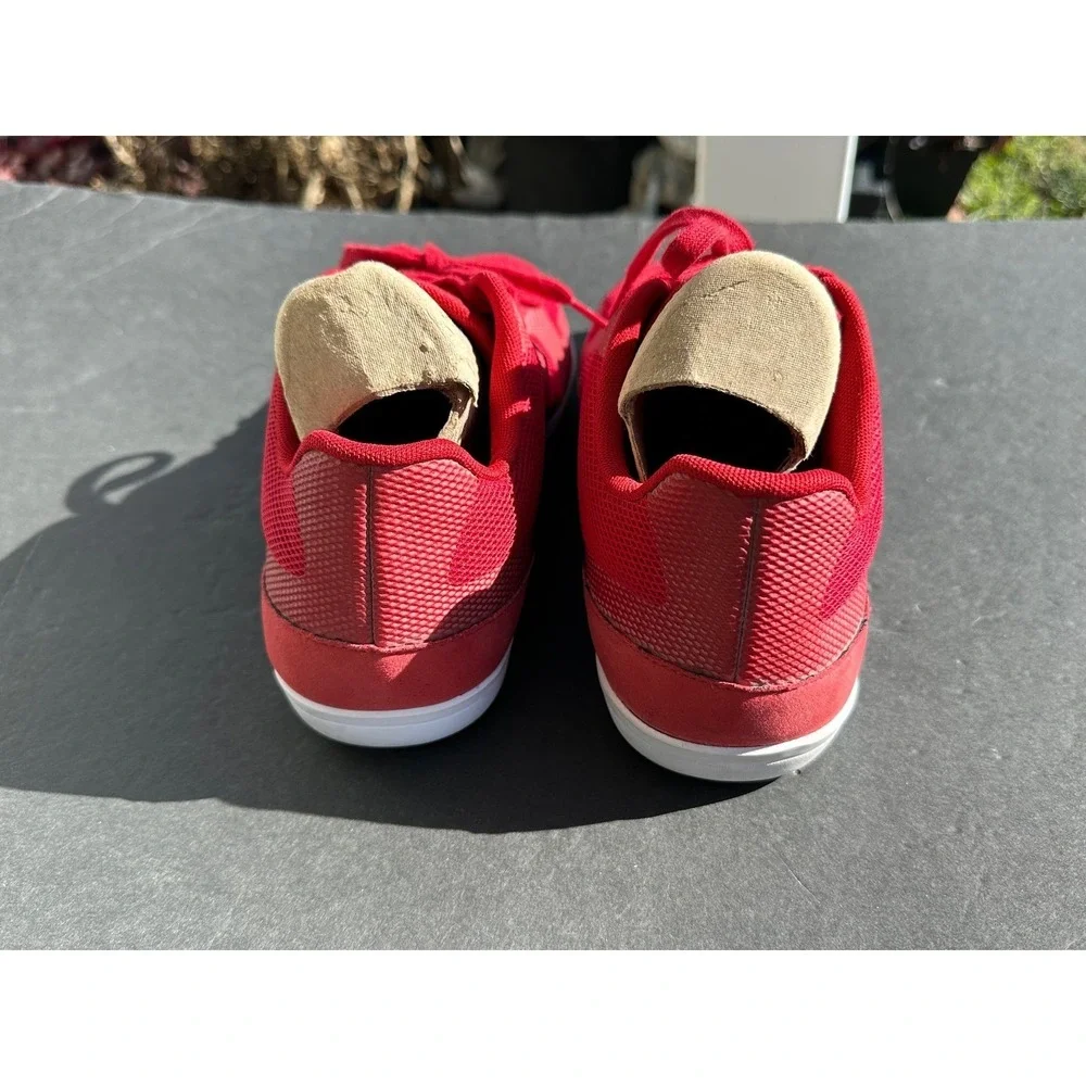 Lacoste Court Minimal‎ Sport Red Mesh Lace Up Sneakers Men's Size 11
